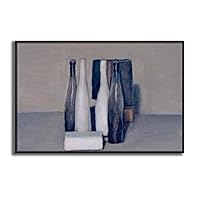 Framed Canvas Wall Art Still Life by Giorgio Mordian Canvas Prints Home Artwork Decoration for Living Room,Bedroom - 16x24 inches