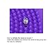 Trideer Inflated Stability Wobble Cushion with Pump, Extra Thick Core Balance Disc, KIDS Wiggle Seat, Sensory Cushion for Elementary School Chair (Office & Home & Classroom) (34cm Purple)
