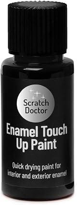 The Scratch Doctor Enamel Touch Up Paint 15ml Black Quick Dry UK Brand view 3