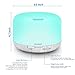 URPOWER 500ml Essential Oil Diffuser, Aromatherapy Diffusers for Essential Oils with Adjustable Mist Mode/4 Timer Settings/7 Colors LED Night Light Large Room Cool Mist Humidifier Air Diffuserthumb 2