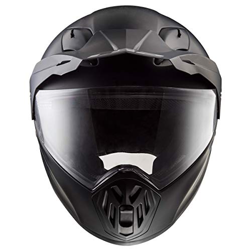LS2 Helmets Street Fighter Helmet (Matte Black X-Large) in Oman