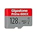 Gigastone 128GB Micro SD Card with Adapter, U1 C10 Class 10, Full HD available, Micro SDXC UHS-I Memory Card