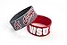 NCAA Washington State Cougars Silicone Rubber Bracelet, 2-Pack