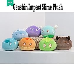 Genshin Plush Impact Slime Plush 3.9" Set, Genshin
