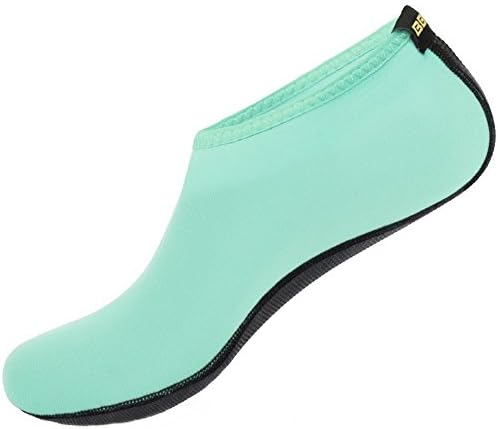 SHOESKISS Barefoot Skin Water Shoes for Women's Men's Kids Aqua Socks Surf Pool Yoga Beach Swim Exercise
