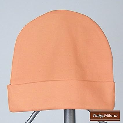 orange baby hat