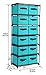 HOMEFORT Dresser for Bedroom, Fabric Dresser,Chest of Drawers, Large Capacity Storage Organizer Tower for Closet, Living Room, Hallway, Entryway