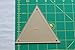 LaserThing Quilting Acrylic Template Set | Precision Tools for Quilting Enthusiasts | Hexagon & Triangle Design | Includes Sizes 4