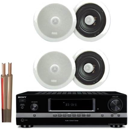 sony amplifier with speakers