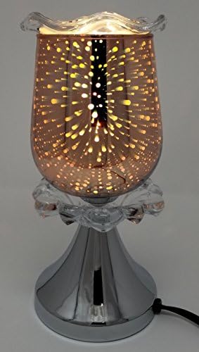 New Decorative Touch Sensitive Electric Glass 3D Lamp Aromatherapy Oil Burner