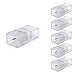 LE 2-Pin Connector for LED 100-240V Strip Lights, Pack of 5 Units, 5050 LED Strip Accessories, Joint Pin for LED Single color Strips
