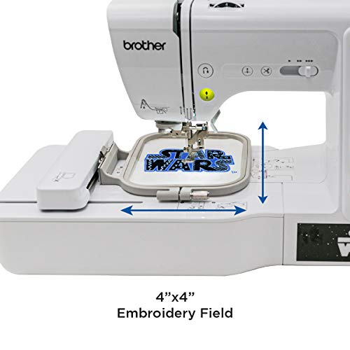 Brother Sewing and Embroidery Machine, 4 Star Wars Faceplates, 10 Downloadable Star Wars Designs