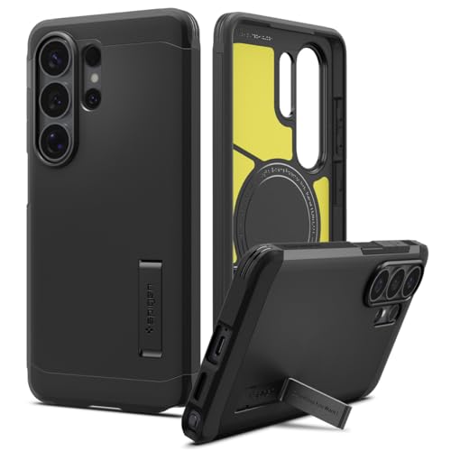 Spigen Tough Armor MagFit for Samsung Galaxy S26 ULTRA case cover [MagSafe Compatible] - Black