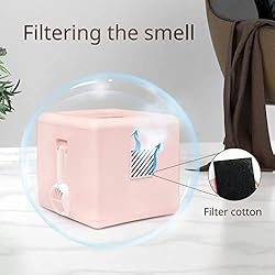 MARSDOCK Cat Litter Box, Fully Enclosed, Odor