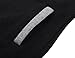 DJT Womens Oblique Zipper Slim Fit Hoodie Jacket Medium Black