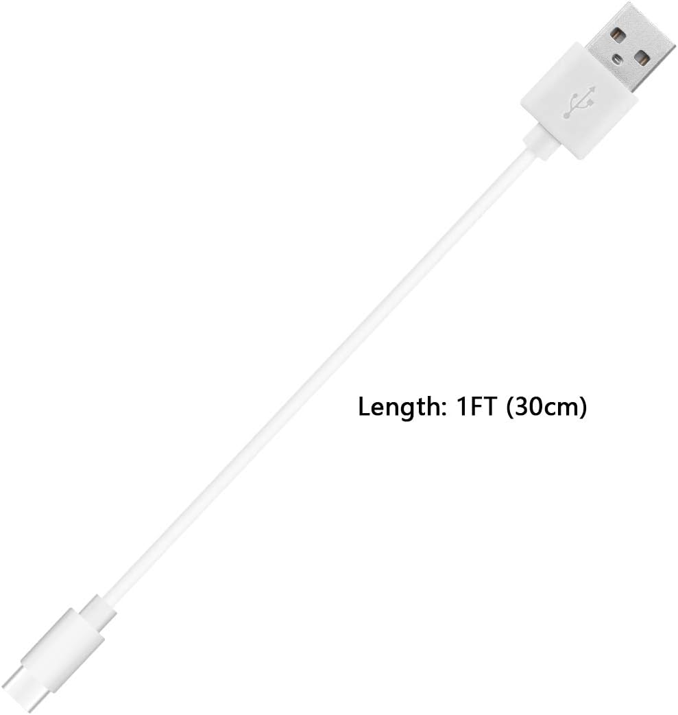 GEEKRIA USB Earbuds Short Charger Cable Compatible with Skullcandy, Soundcore, Sennheiser, SAMSUNG, HUAWEI, ATH, Shokz - Image 4