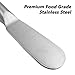 6 Pieces Cheese Spreader Set, findTop Stainless Steel Multipurpose Cheese and Butter Spreader Knives