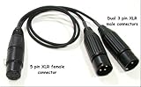 SP-XLRF5-XLRM3-2-24 - Sound Professionals - 5 Pin
