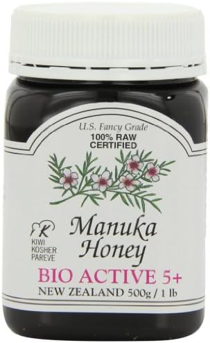 Pacific Resources Manuka Honey Bio Active 5 Plus, 1 Pound