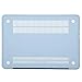 MOSISO Plastic Hard Case Only Compatible with Old Version MacBook Pro 13 inch, Pure Warm Blue