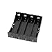 Battery Case Holder for 4x3.7V 18650 Battery - TOOGOO(R) 5Pcs Li-ion DIY Battery Plastic Case Holder for 4x3.7V 18650 Battery