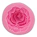 Mr.S Shop 3D Sweet Rose Flower Silicone Fondant Mold Gum Paste Sugar Craft Cake Decorating Baking Tools