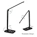 LEDGLE LED Desk Lamp Dimmable LED Table Lamp 7-Level Dimmer, Touch-Sensitive Control Panel, Eye-Caring Office Lamp,Folding Desk Lamps, Reading Lamps, Bedroom Lamps