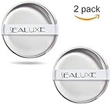 Silicone Makeup Sponge 2 Pack Premium Quality Silisponge -Easy To Wash Beauty Sponge Applicator for Flawless Application of Liquid Foundation,Primer, Concealer by SEALUXE