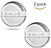 Silicone Makeup Sponge 2 Pack Beauty Blender Premium Quality Silisponge -Easy To Wash Beauty Sponge Applicator for Flawless Application of Liquid Foundation,Primer, Concealer by SEALUXE