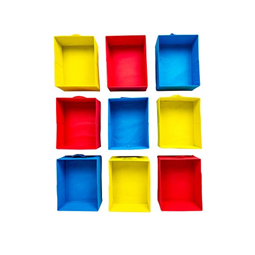 Baby Toy Organizer Storage Bins Removable Multicolored Storage Rack Folding Box for Kids Childrens Playroom Furniture