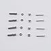 KES SUS 304 Stainless Steel Storage Organizer Hook Bathroom Single Robe Towel Coat Hook Rustproof Kitchen Utensil Utility Hanger Solid Metal Heavy Duty Wall Mount, Brushed Finish 10 Pack, A2062-P10