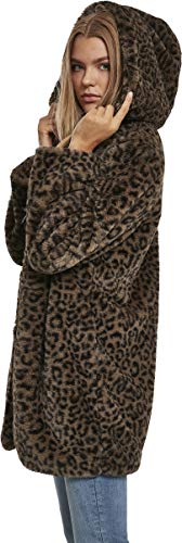 Urban Classics Ladies Leo Teddy Coat dames mantel - Image 8