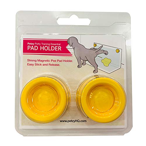 Petzy Pee Pad Holder for dogs (Pack of 2) Potty Training for LegLifting Dogs & Marking in the