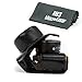 MegaGear Ever Ready Protective Leather Camera Case, Bag for Nikon 1 J5 with 10-30mm Compact System Camera (Black) (MG530)