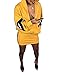 Augsuttc Women's Casual 2 Piece Outfit Long Sleeve Zipper Up Jacket+Mini Skirt Set