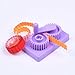 OrangeTag Purple Hand-operated Quilling Crimper, Paper Slip Wave Shape Making Tool, Quilling Tool with Little Storage Case