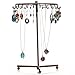 Readaeer Rotating Jewelry Holder Stand Display Organizer for Earrings Necklaces Bracelets