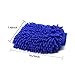 AUTDER Ultimate Car Wash Mitt - 2 Pack - Premium Chenille Microfiber Wash Glove - Wash Mitt - Lint Free - Scratch Free - Regular Size - Blue