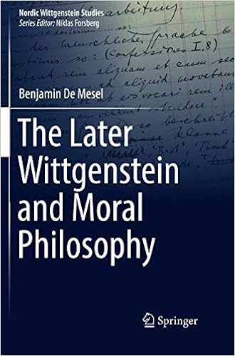 Book Cover for The Later Wittgenstein and Moral Philosophy