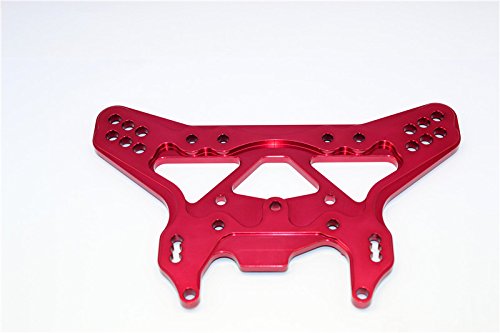 Team Losi 5ive-T Upgrade Parts Aluminum 7075 Rear Shock Tower - 1Pc Red