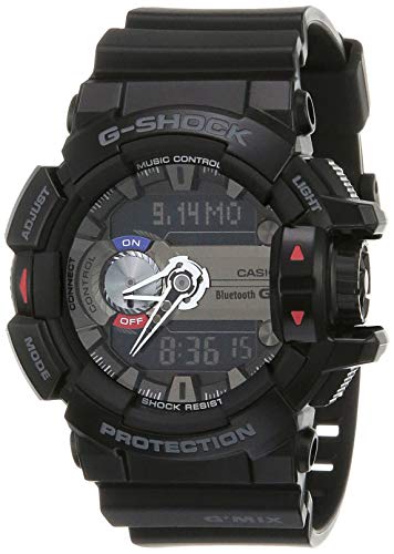 Casio G Shock Analog Digital Black Dial Mens Watch Gba