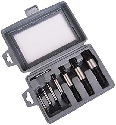 Baitaihem 8 pcs Easy Out Screw Extractor Set Hand Tools Kits for Broken Bolt Water Pipe