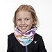 Turtle Fur Playful Prints Fleece Kids Single-Layer Neck Warmer, Float, Flutter, Fly - Small