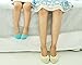 Lubella 5 Pairs Baby Girls Boys No Show Socks Non-Skid with grippers goodie bag idea (White Beige Yellow Pink Blue)