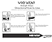 WOD Wear Wrist Wraps for Powerlifting, Strength Training, Bodybuilding, Cross Training, Olympic Weightlifting, Yoga Support - One Size Fits All (Camo/Black Stitch)