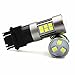Alla Lighting Newest High Power 3035 SMD 3157 3156 3057 4157 LED Bulbs Super Extremely Bright 6000K Xenon White Lamp Replacement for Turn Signal Brake Tail Back Up Reverse Light