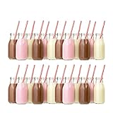 BBA SUNRISE | Glass Milk Bottles With Lids