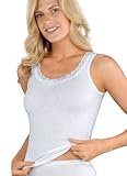 Jockey Ribbed Tank with Lace Daywear