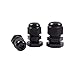 Teenitor 24 Pcs Plastic Waterproof Adjustable 3.5 - 13mm Cable Gland Joints, PG7, PG9, PG11, PG13.5, PG16, Pack of 24