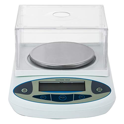 Happybuy Analytical Balance 01000g Lab Analytical Balance Scale Digital Precision Analytical